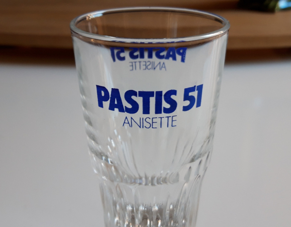 Lot 6 verres Pastis n°4942