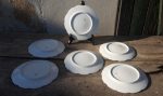 Lot de 6 anciennes assiettes Limoges n°4948