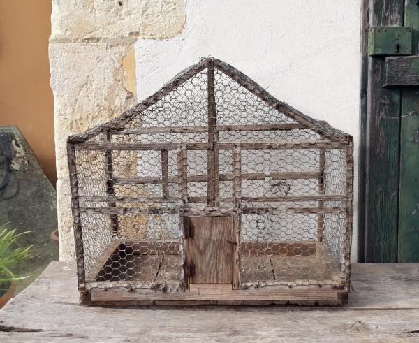 Ancienne grande cage a oiseaux n°2069