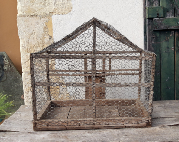 Ancienne grande cage a oiseaux n°2069