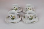 Lot de 4 tasses vintages Mobil n°2586