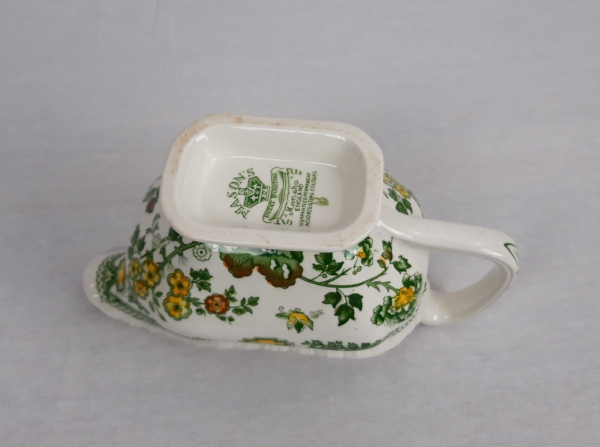 Saucière Manson's Manchu Porcelaine anglaise n°2581