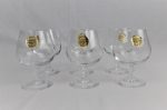 Coffret de 6 verres a cognac cristal d'Arques n°2655