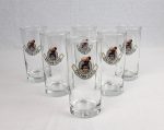 Lot de 6 verres publicitaires Fischer Gold n°2685