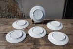 Lot de 6 assiettes a dessert vintages n°3121