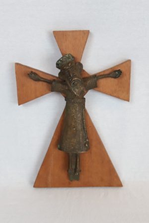 Crucifix en bronze n°3866