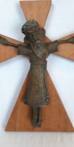 Crucifix en bronze n°3866