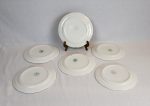 Lot de 6 assiettes a dessert vintages Orchies n°4103