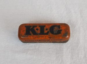 Boite vintage bougie KLG n°4060