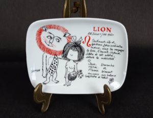 Vide poche vintage Samyn Lion n°9126