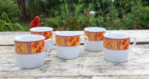 Lot de 5 tasses a café n°9148