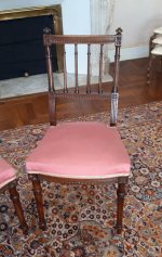 Ancienne paire de chaises n°9198