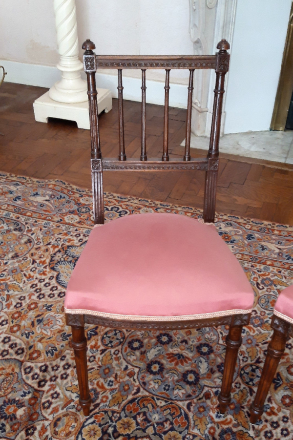 Ancienne paire de chaises n°9198