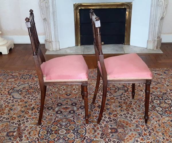 Ancienne paire de chaises n°9198