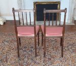 Ancienne paire de chaises n°9198