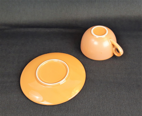 Grande tasse vintage / Orange / n°8179