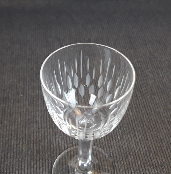 Lot de 3 anciens verres en cristal n°8233