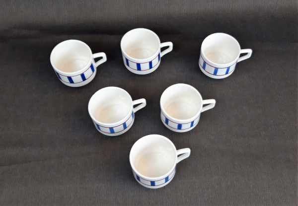 Lot de 6 tasses Basque n°8272