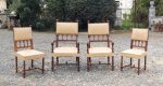 Ancienne paire de fauteuils + 2 chaises n°8566