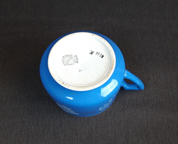 Ancienne grande tasse Sarreguemines n°8552