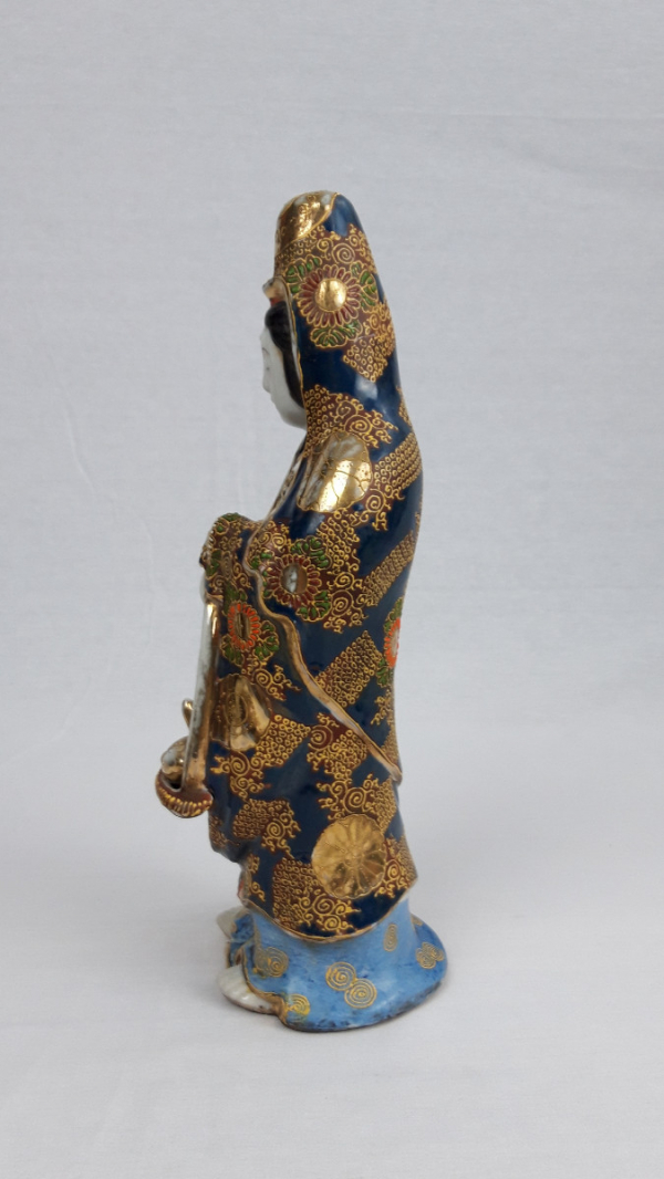 Ancienne statue Geisha Satsuma n°8701