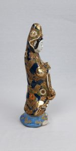 Ancienne statue Geisha Satsuma n°8701