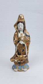 Ancienne statue Geisha Satsuma n°8701