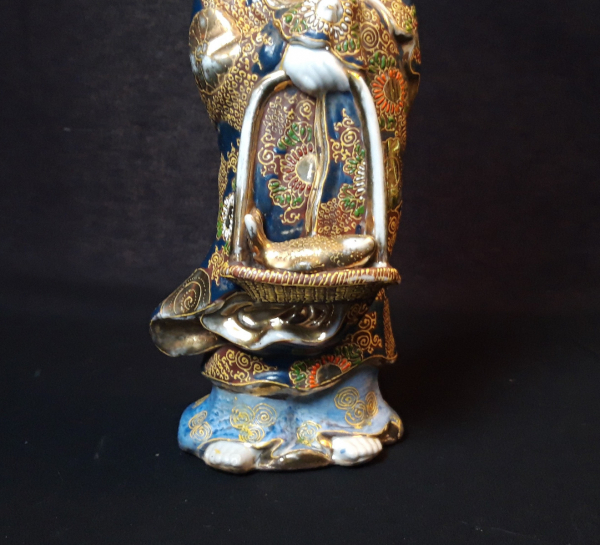 Ancienne statue Geisha Satsuma n°8701