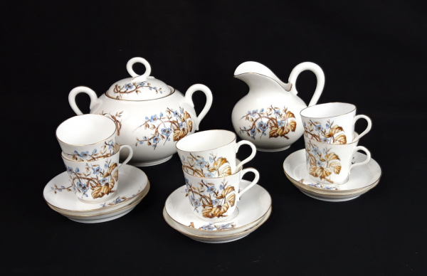 Ancien service a café en porcelaine n°8912