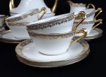 Ancien service a café en porcelaine n°2034