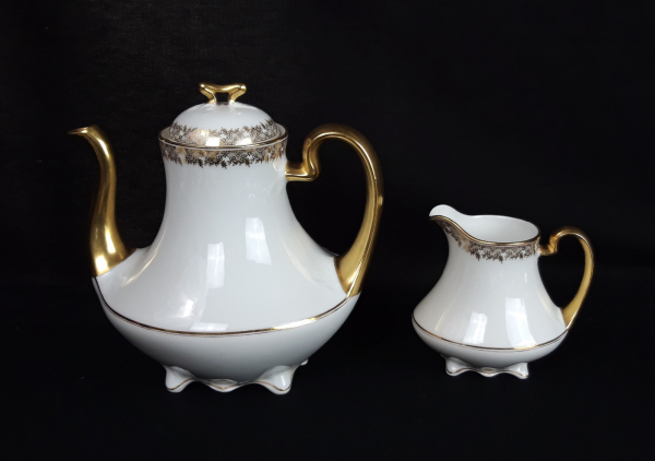 Ancien service a café en porcelaine n°2034