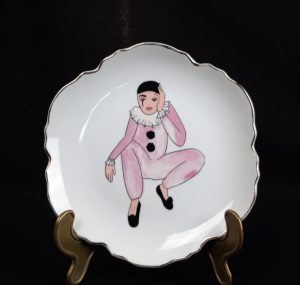 Assiette vintage " Pierrot " n°2189