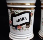 Lot de 2 anciens pots a pharmacie n°2404