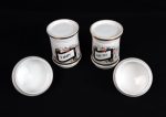 Lot de 2 anciens pots a pharmacie n°2404