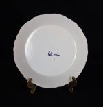 Assiette en faience / coupe de fruits / n°2599