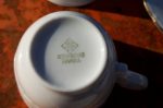 Ancien service a café en porcelaine n°2771