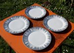 Lot de 4 grandes assiettes en porcelaine n°2903