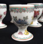 Lot de 6 coquetiers Chinois n°2927