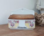 Boite a allumettes vintage en porcelaine n°2454 *