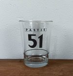 Lot de 6 verres vintages Pastis 51 n°10249