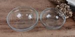 Lot de 2 saladiers en verre n°10279