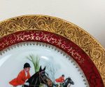 Assiette / Chasse a courre / Limoges / Haviland / n°10332 *