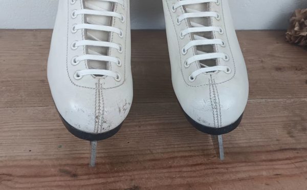 Paire de patins a glace vintage n°10338 *