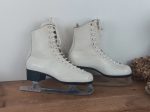 Paire de patins a glace vintage n°10338 *