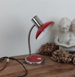 Lampe de bureau vintage rouge / Targetti / n°10421