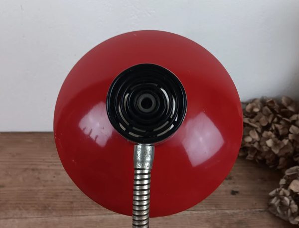 Lampe de bureau vintage rouge / Targetti / n°10421