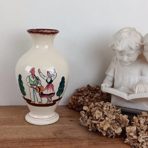 Vase vintage en faïence / Basque Landais / n°10439