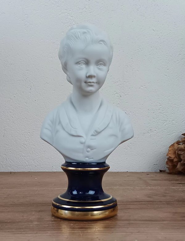 Statue / Buste / Alexandre Brongniart en porcelaine de Limoges n°10449 *