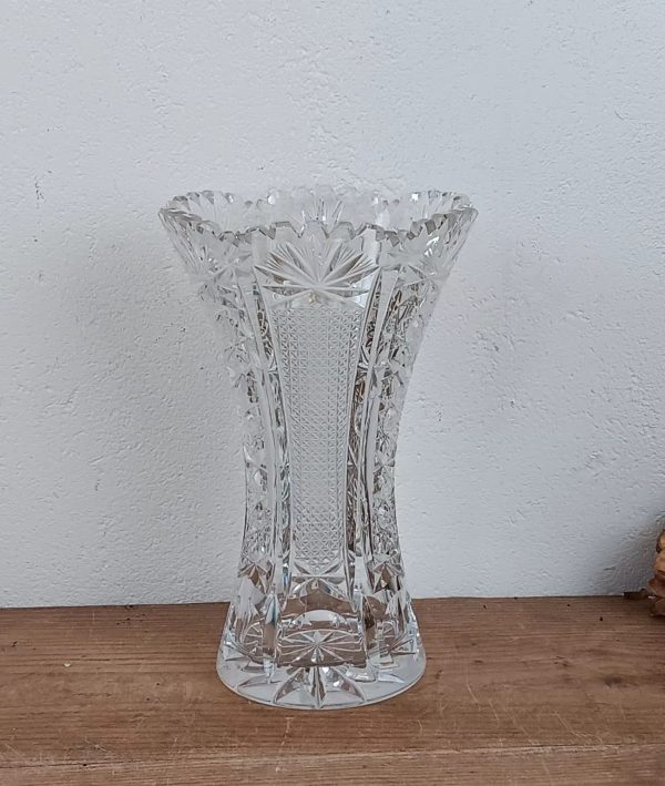 Vase en cristal de Bohème n°10458 *