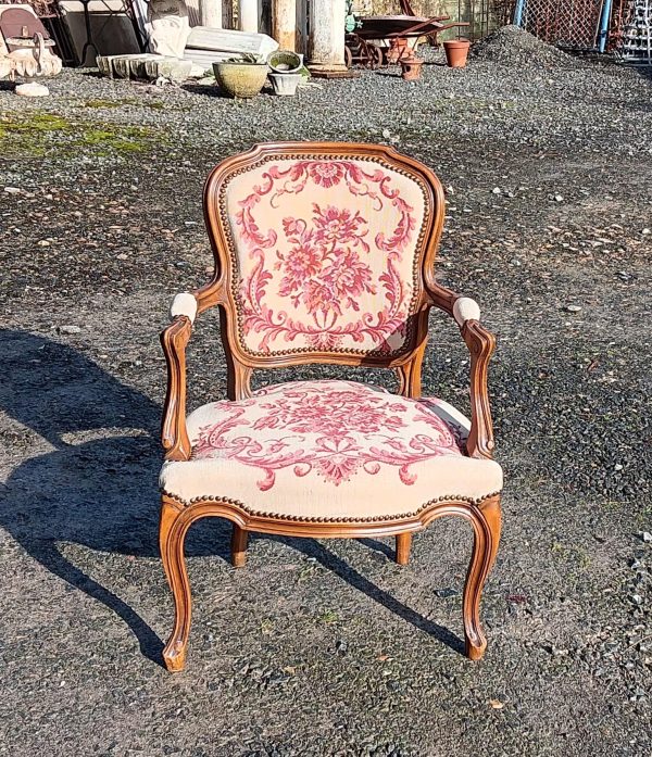 Fauteuil Cabriolet Louis XV n°10482